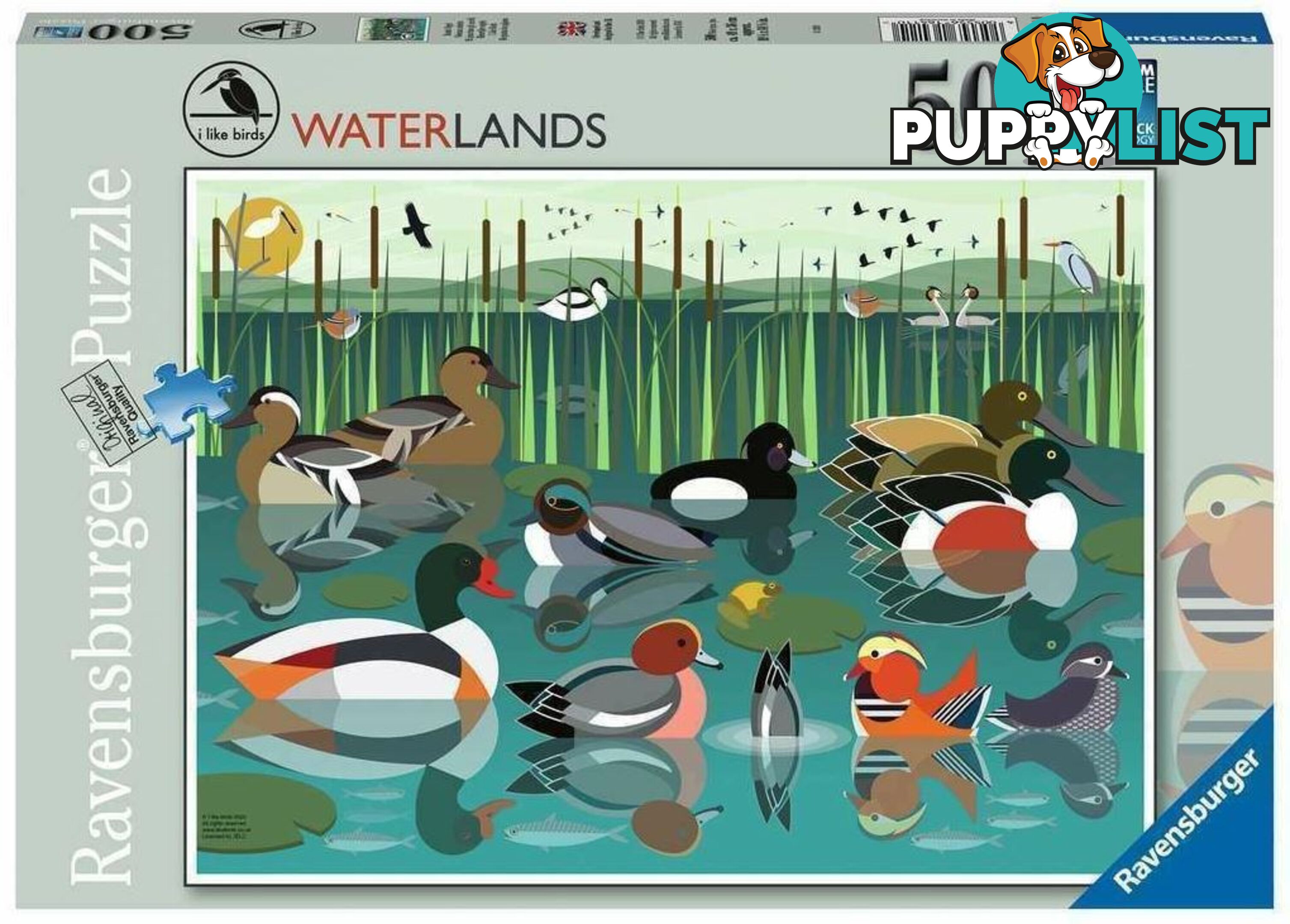 Ravensburger - I Like Birds Jigsaw Puzzle 500pc - Mdrb16411 - 4005556164110