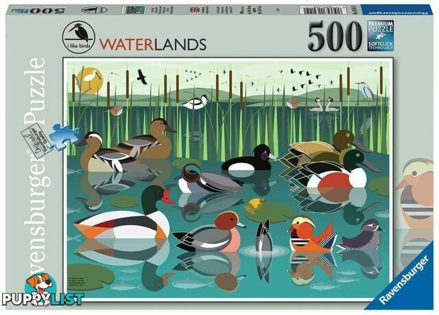 Ravensburger - I Like Birds Jigsaw Puzzle 500pc - Mdrb16411 - 4005556164110