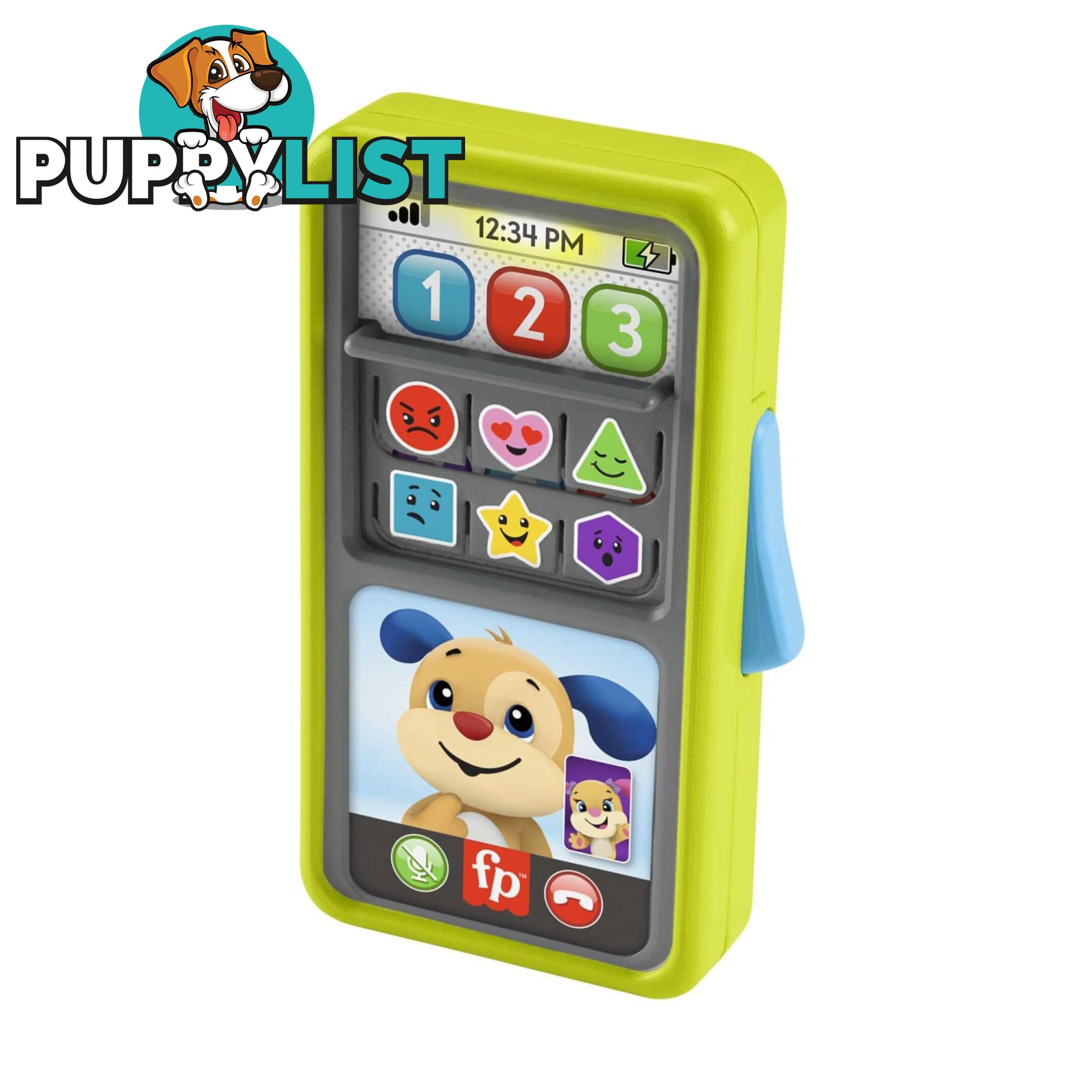 Fisher-Price Laugh & Learn 2-in-1 Slide To Learn Smartphone - Mahnm84 - 194735145454