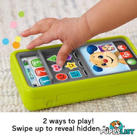 Fisher-Price Laugh & Learn 2-in-1 Slide To Learn Smartphone - Mahnm84 - 194735145454