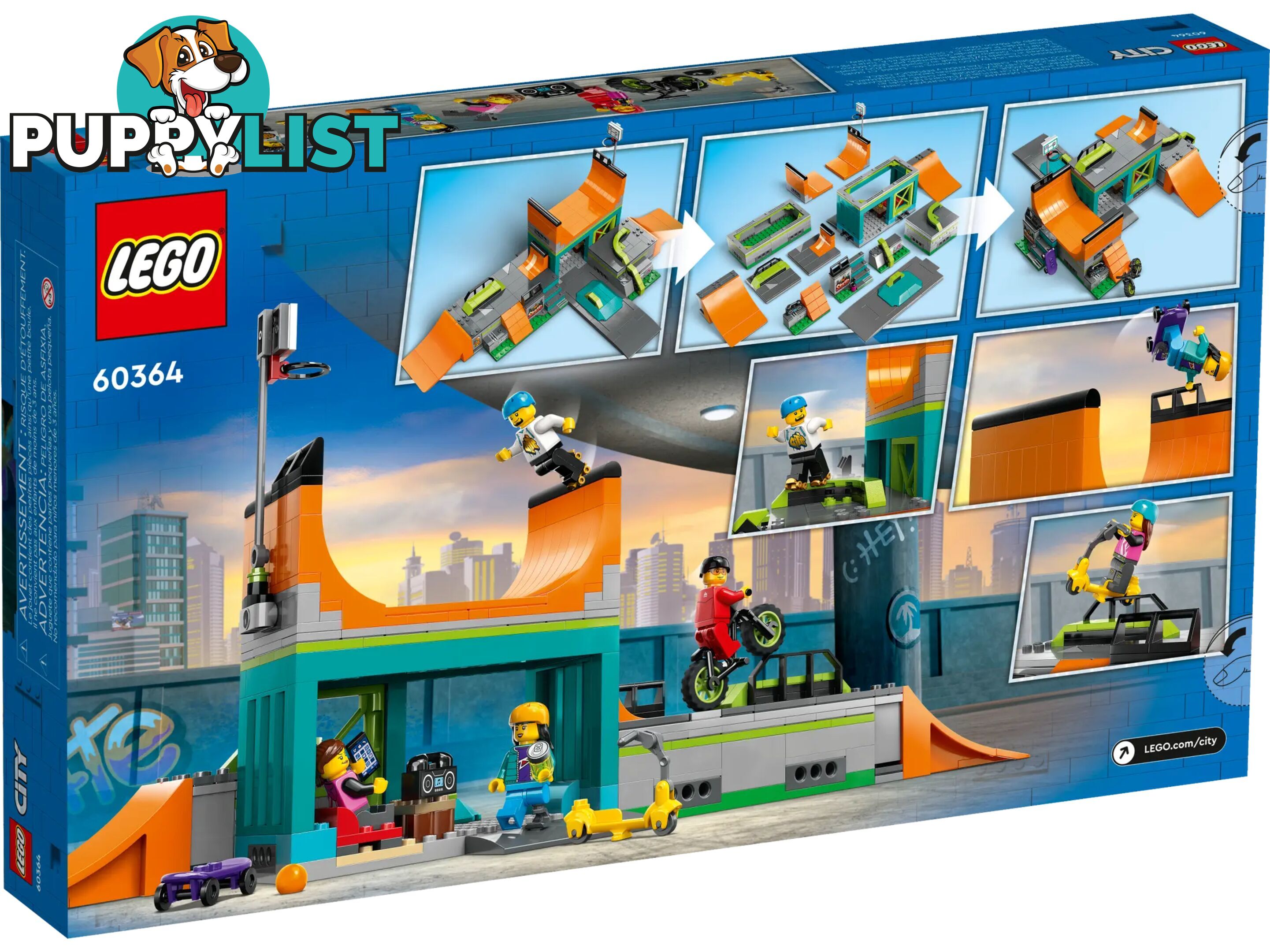 LEGO 60364 Street Skate Park - City - 5702017415642