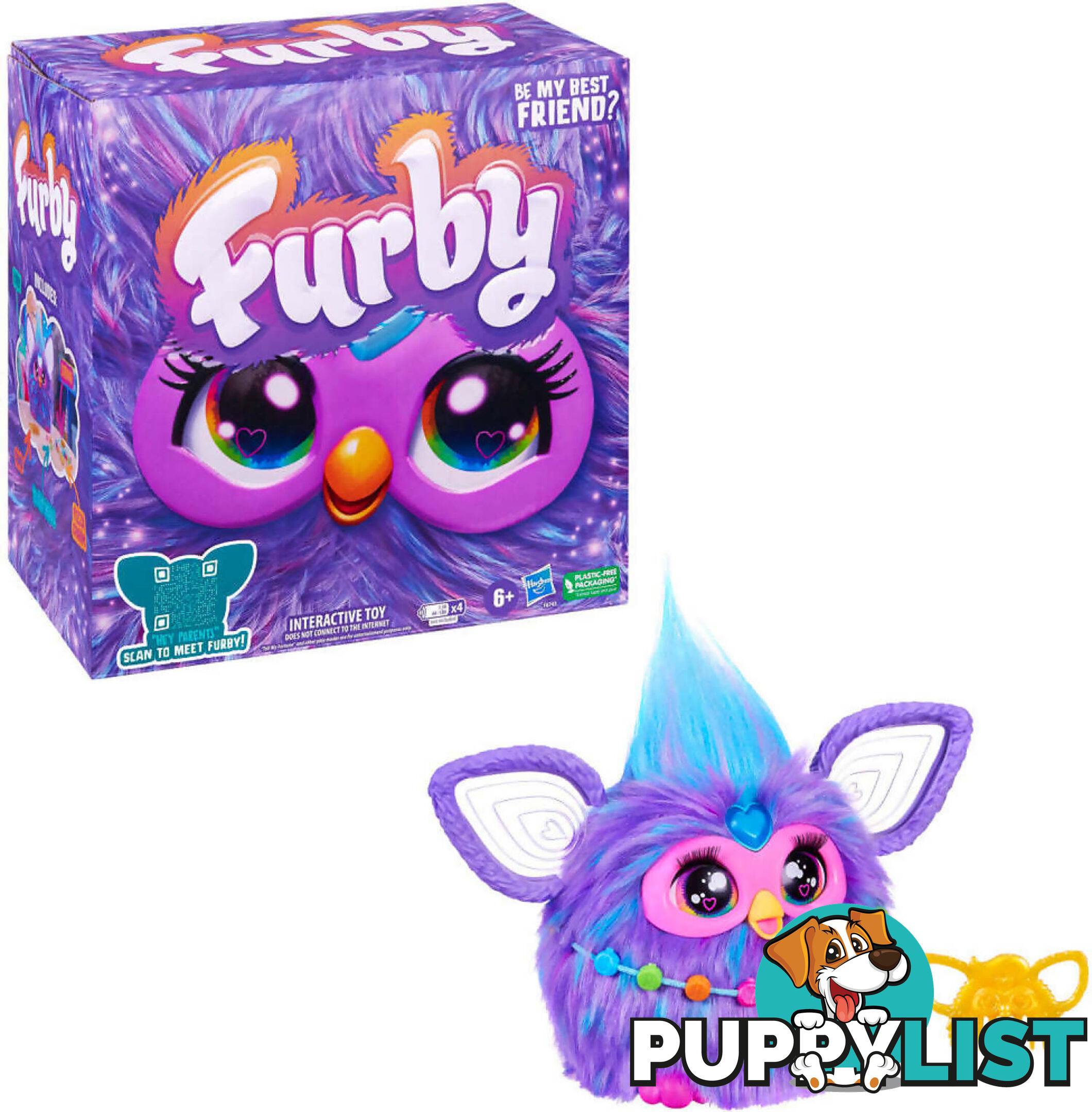 Furby Purple Interactive Toy Plush - Hasbro - Hbf6743uuoo - 5010996152886