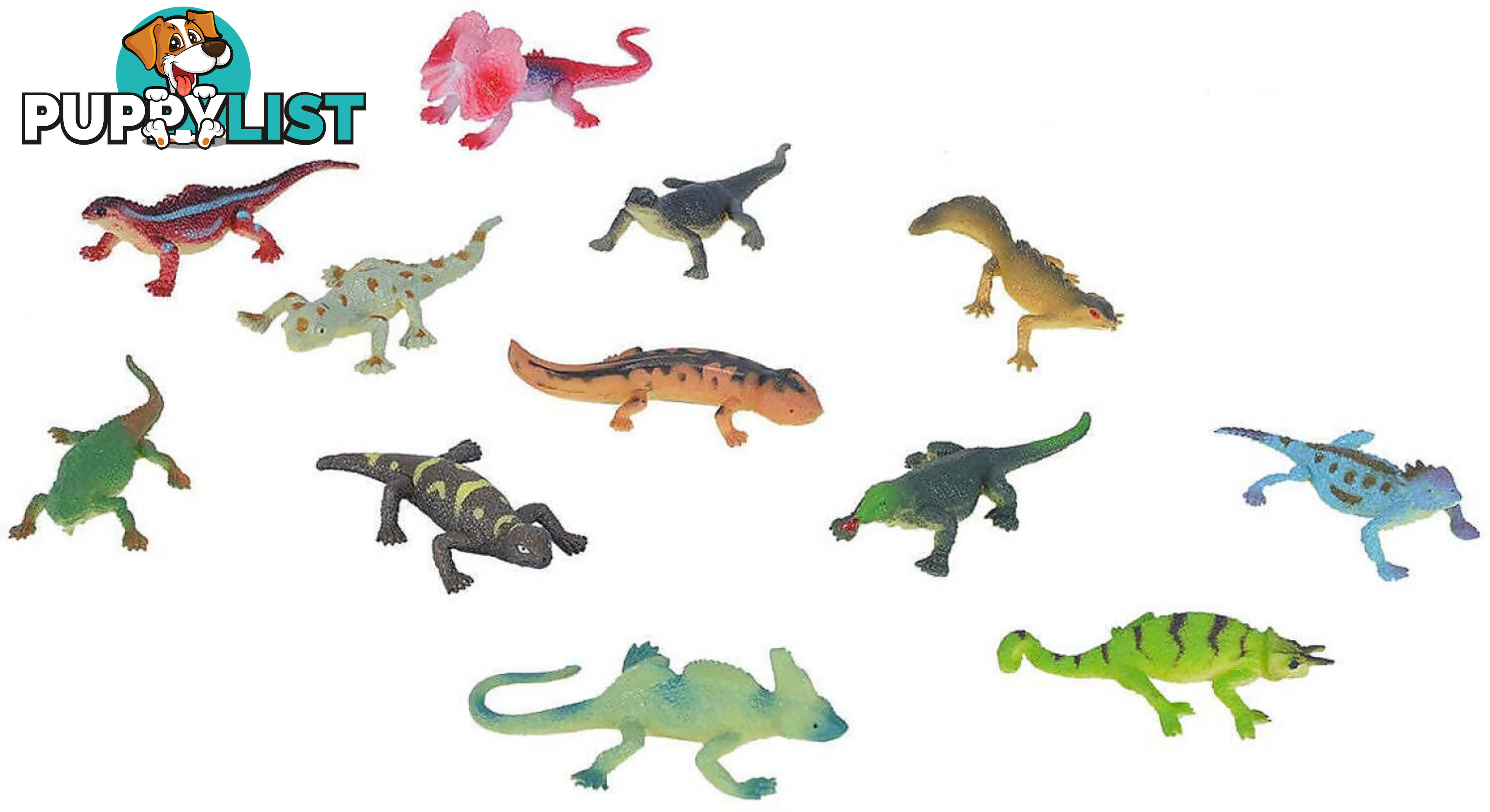 Wild Republic - Polybag Mini Lizard Collection - Wr22125 - 092389221251