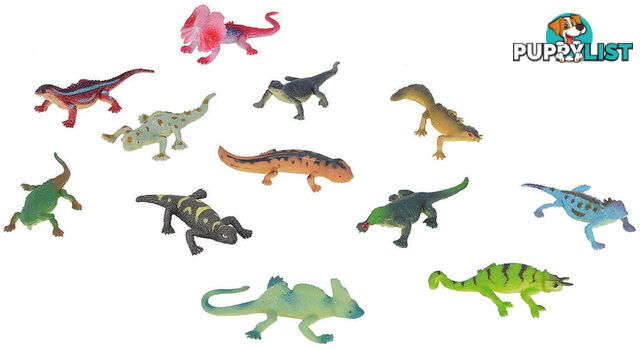 Wild Republic - Polybag Mini Lizard Collection - Wr22125 - 092389221251