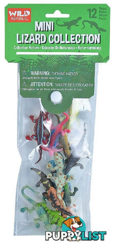 Wild Republic - Polybag Mini Lizard Collection - Wr22125 - 092389221251