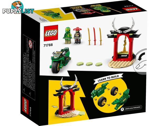 LEGO 71788 Llyod's Ninja Street Bike - Ninjago 4+ - 5702017399706