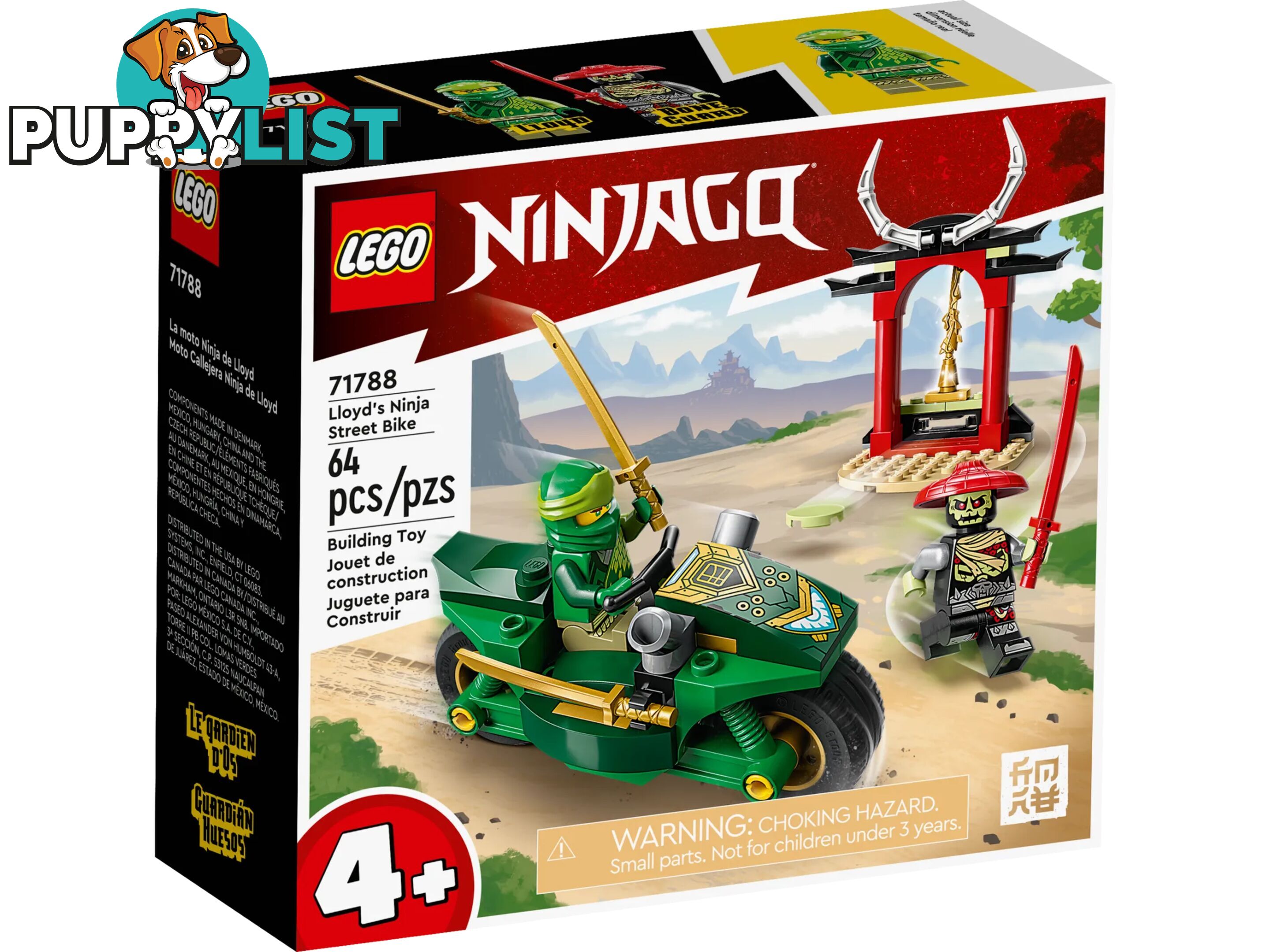 LEGO 71788 Llyod's Ninja Street Bike - Ninjago 4+ - 5702017399706