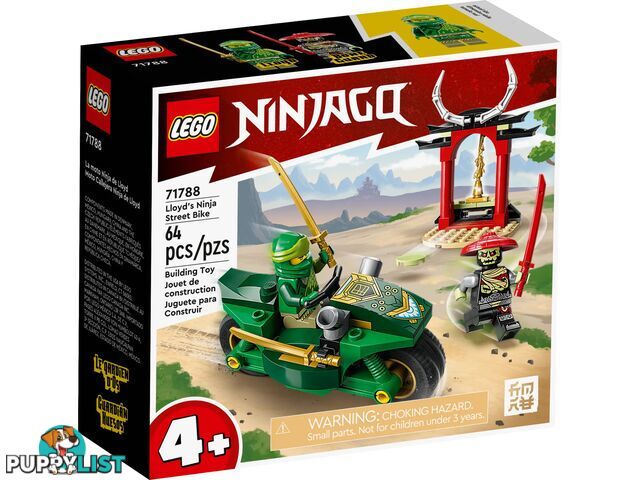 LEGO 71788 Llyod's Ninja Street Bike - Ninjago 4+ - 5702017399706