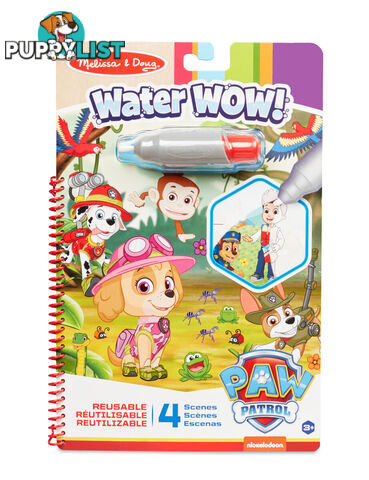 Melissa & Doug - Paw Patrol Water Wow! - Skye   Mdmnd33250 - 000772332507