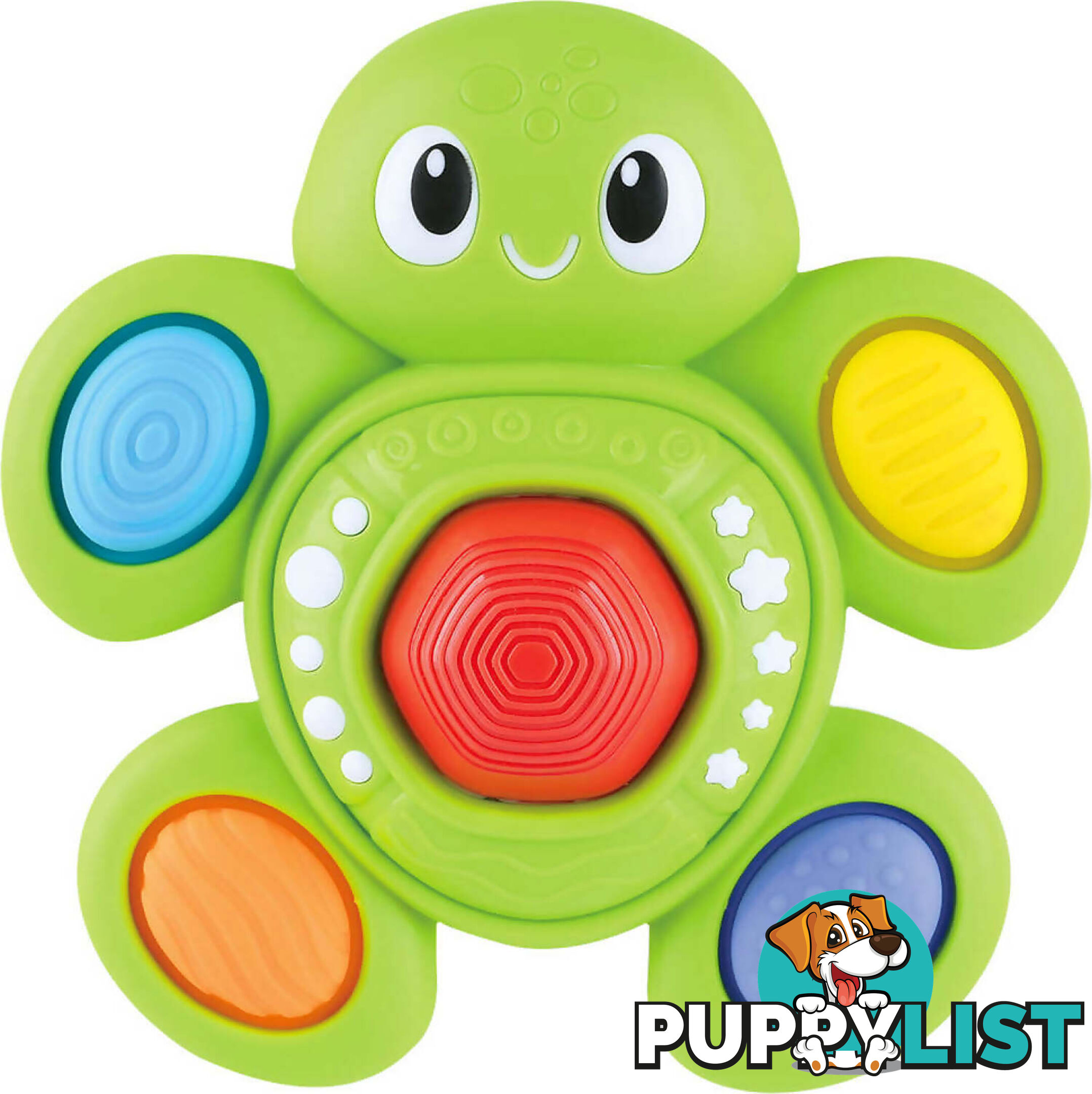 Playgo Toys Ent. Ltd. - Sensory Light & Sound Turtle - Art66126 - 4892401025036