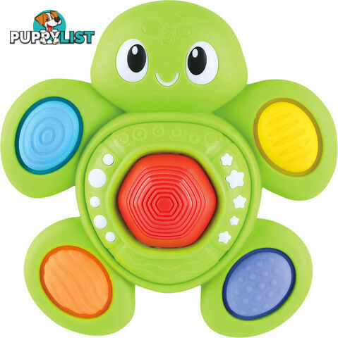 Playgo Toys Ent. Ltd. - Sensory Light & Sound Turtle - Art66126 - 4892401025036