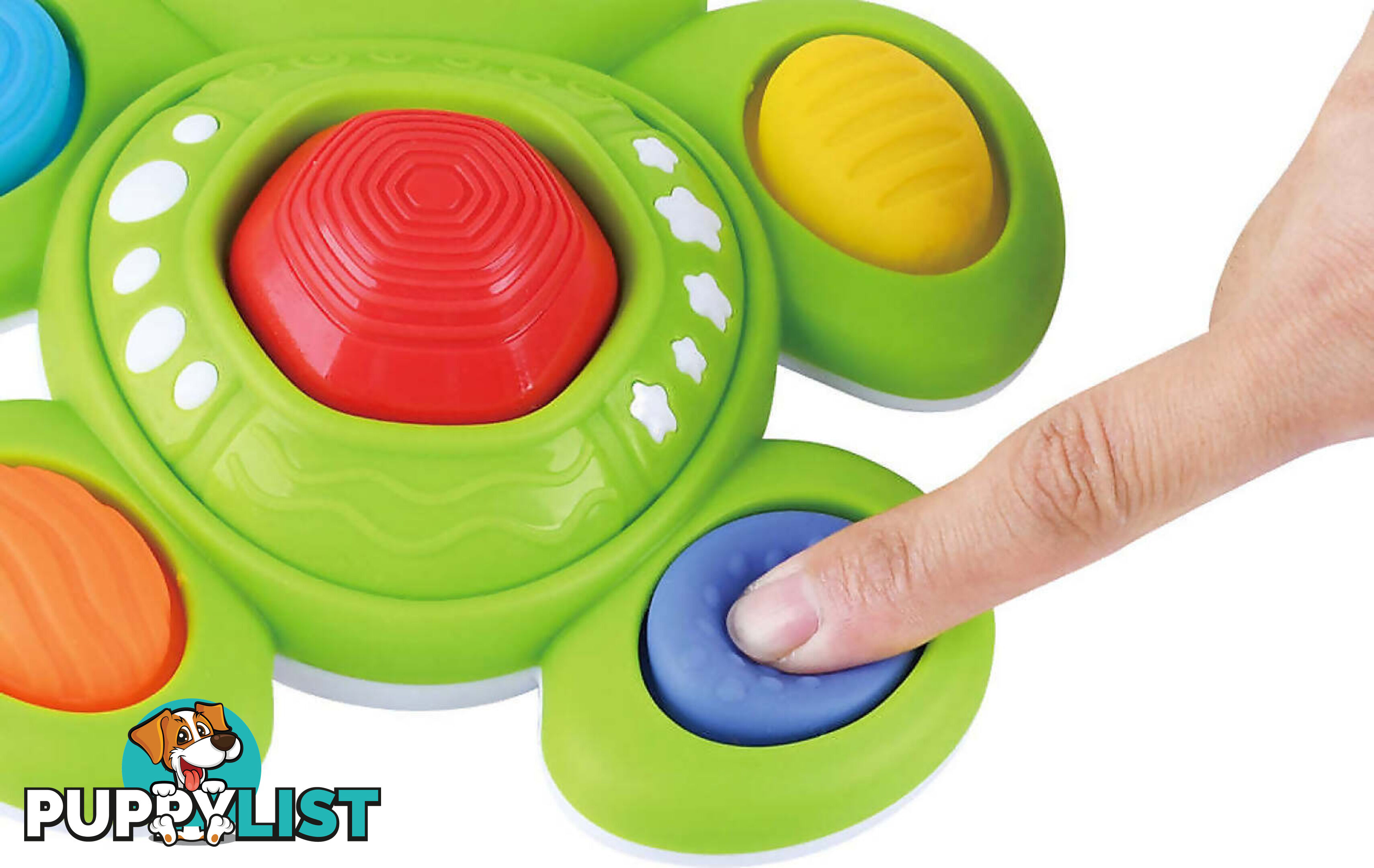 Playgo Toys Ent. Ltd. - Sensory Light & Sound Turtle - Art66126 - 4892401025036