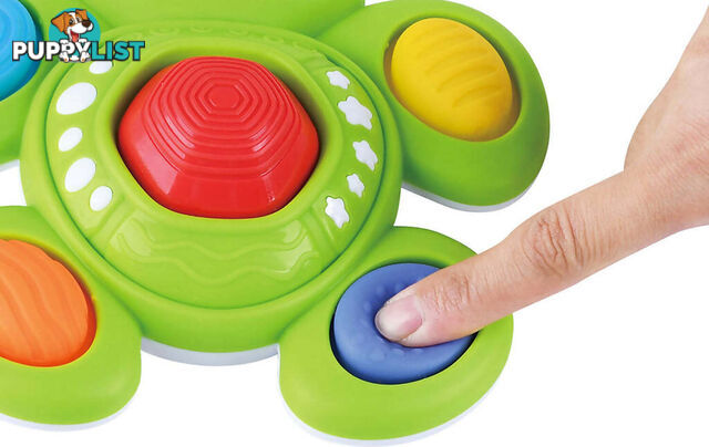 Playgo Toys Ent. Ltd. - Sensory Light & Sound Turtle - Art66126 - 4892401025036