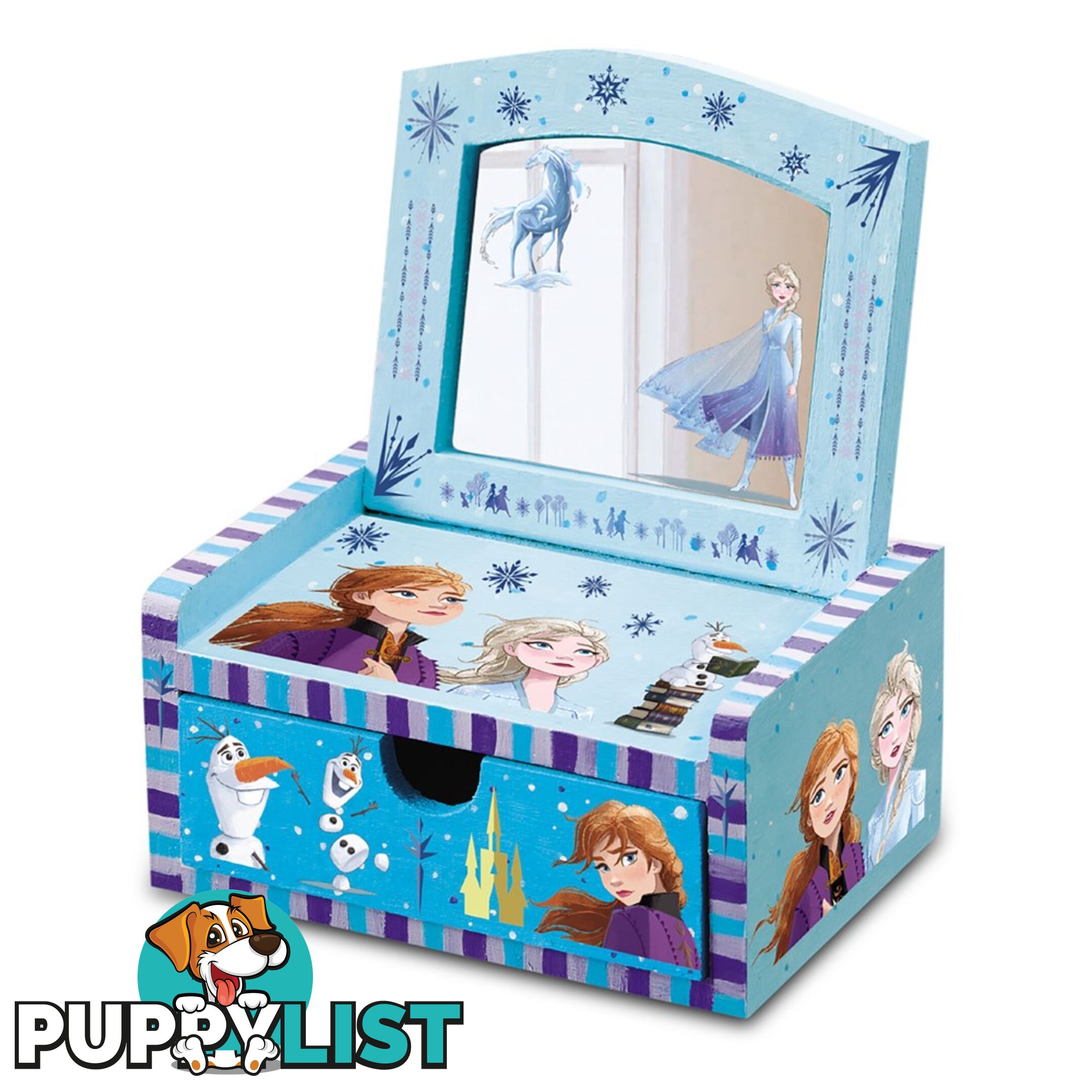 4m - Disney - Frozen - Wooden Mirror Chest Jpfsg6201 - 4893156062017