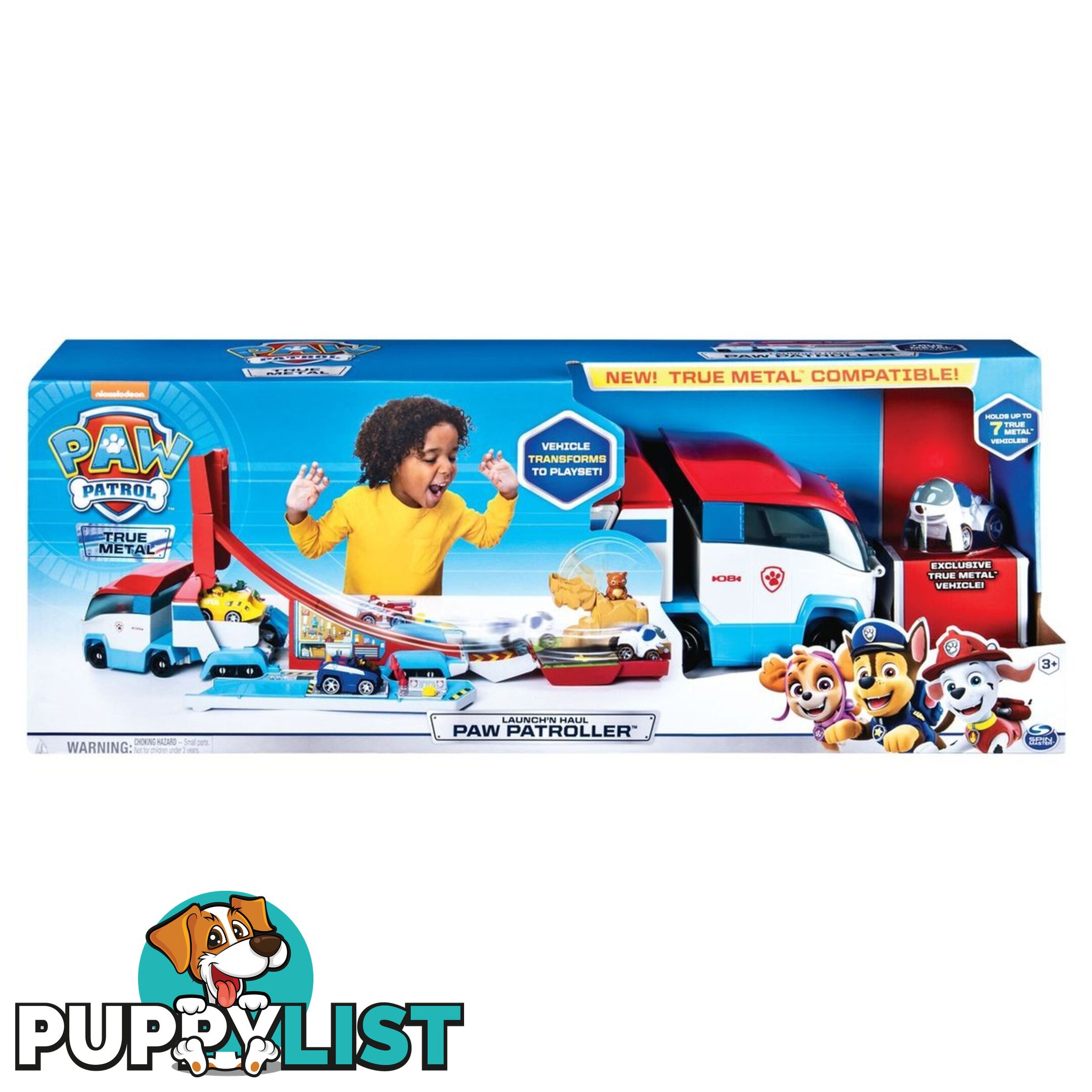 Paw Patrol - Diecast Launch And Hauler Si6053365 - 778988270011