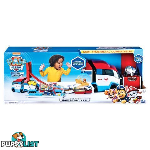 Paw Patrol - Diecast Launch And Hauler Si6053365 - 778988270011