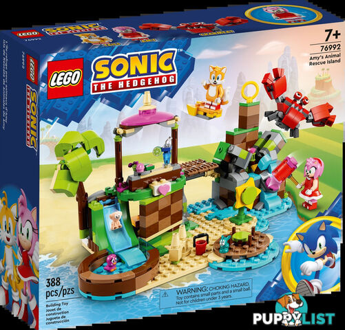 LEGO 76992 Amy's Animal Rescue Island - Sonic the Hedgehog - 5702017419503