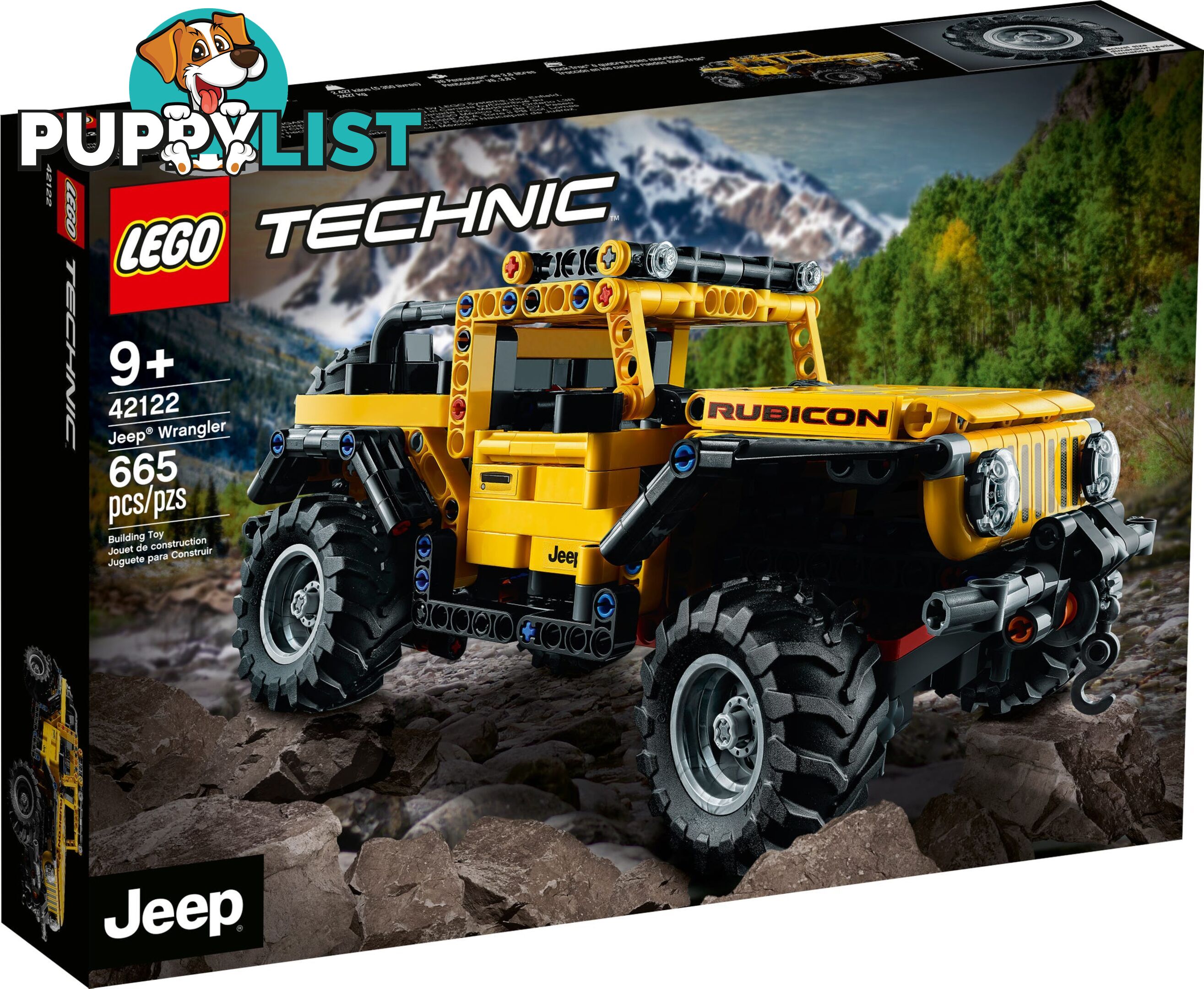 LEGO 42122 Jeep Wrangler - Technic - 5702016913316