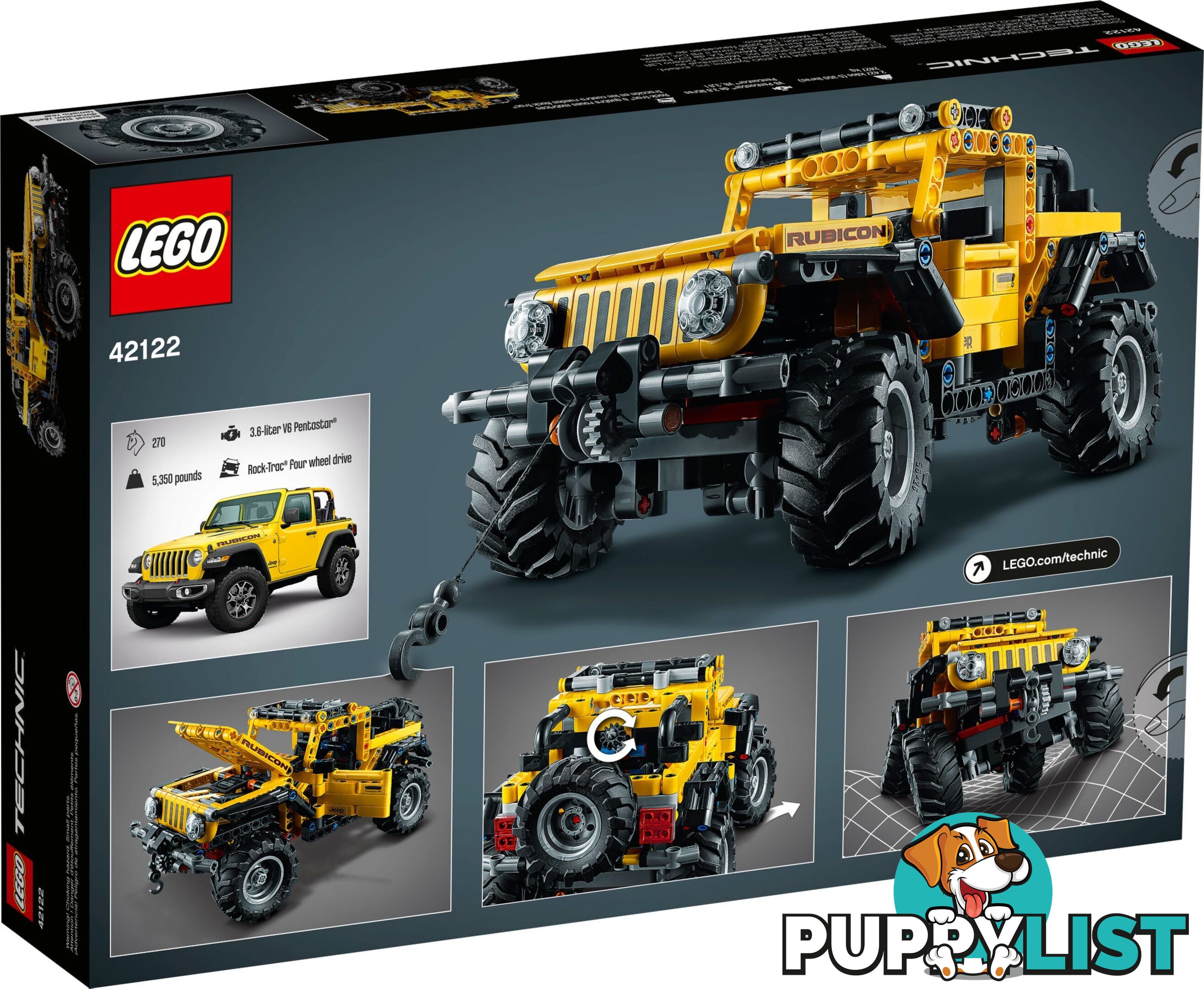 LEGO 42122 Jeep Wrangler - Technic - 5702016913316