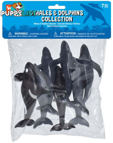 Wild Republic - Polybag Whales & Dolphins Collection - Wr83783 - 092389837834