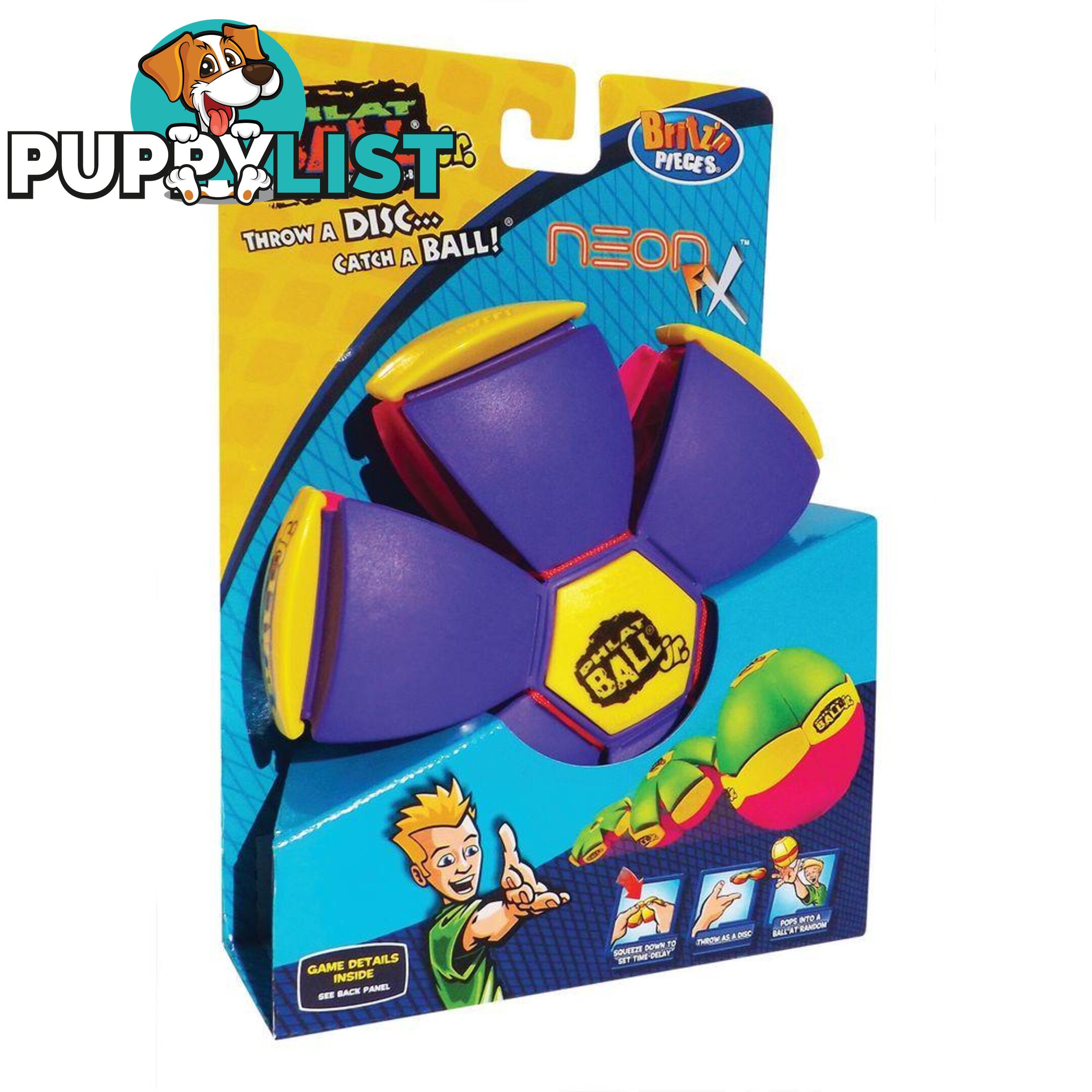 Britz Phlat Ball Junior Assorted Styles Cnbma755 - 9320832005570