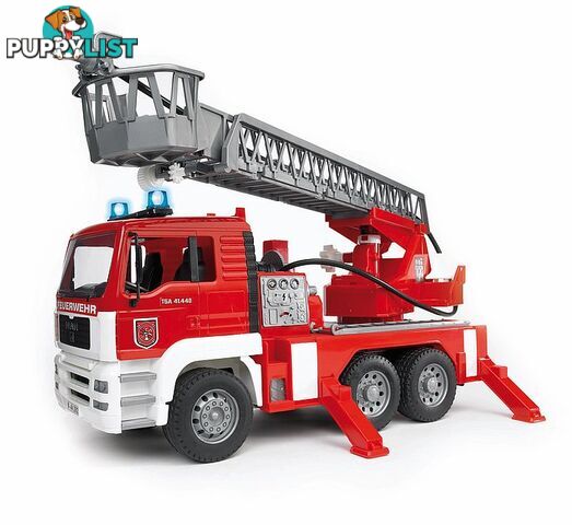 Bruder 1:16 Fire Engine Man Tga With Selwing Ladder - Zi24002771 - 4007702021711