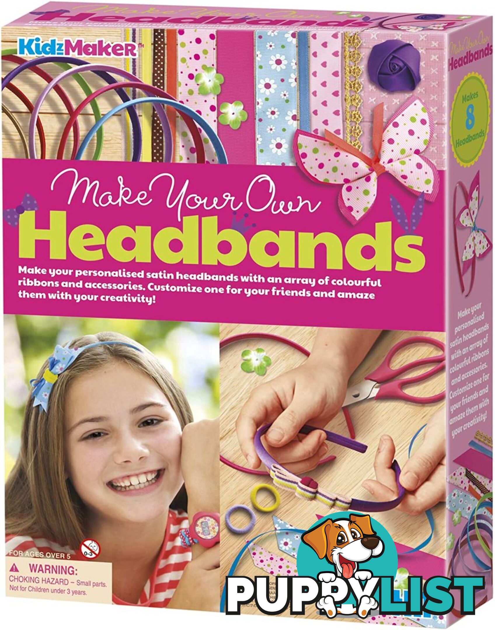 4m - Kidzmaker - Make Your Own Headbands Jpc4721 - 4893156047212