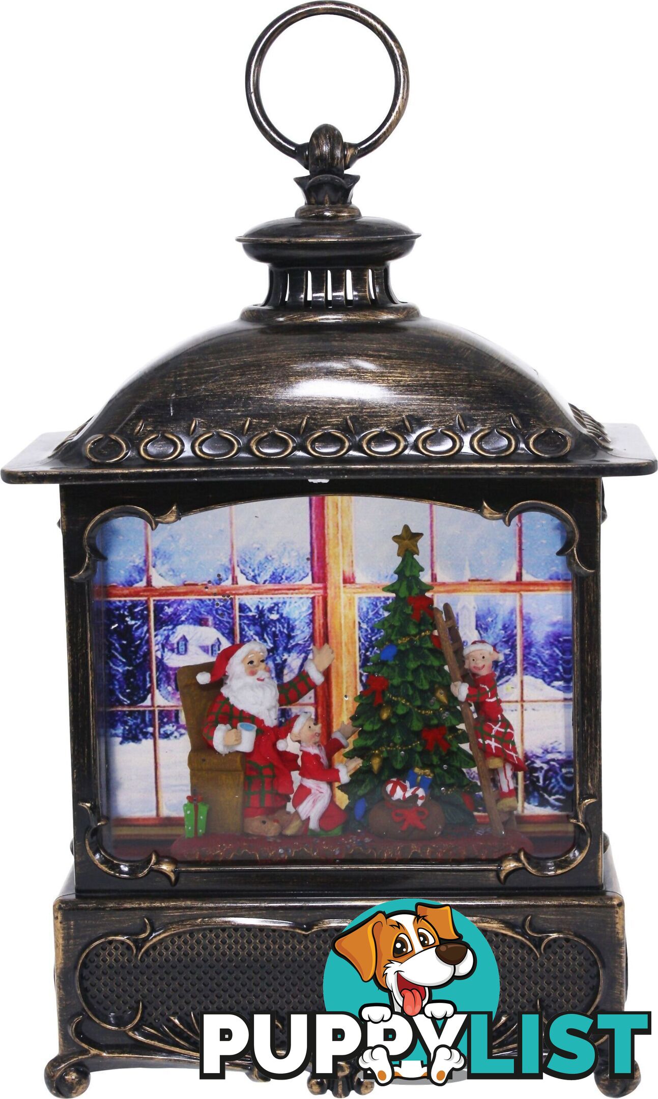 Cotton Candy - Xmas Lantern Musical Santa - Ccxacmus06 - 9353468015200