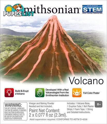 Smithsonian Micro Science Kit Mini Volcano - Hc10152100 - 042409521014