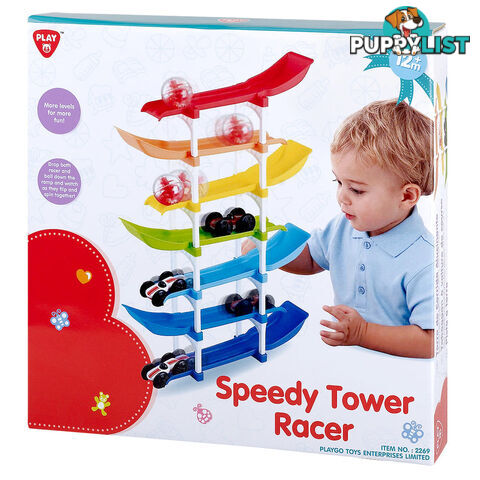 Speedy Tower Racer Playgo Toys Ent. Ltd. - Art65917 - 4892401022691