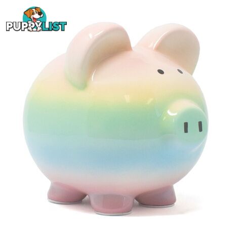 Cotton Candy -  Piggy bank Rainbow Ombre - Cccc3707rbw - 025094370792