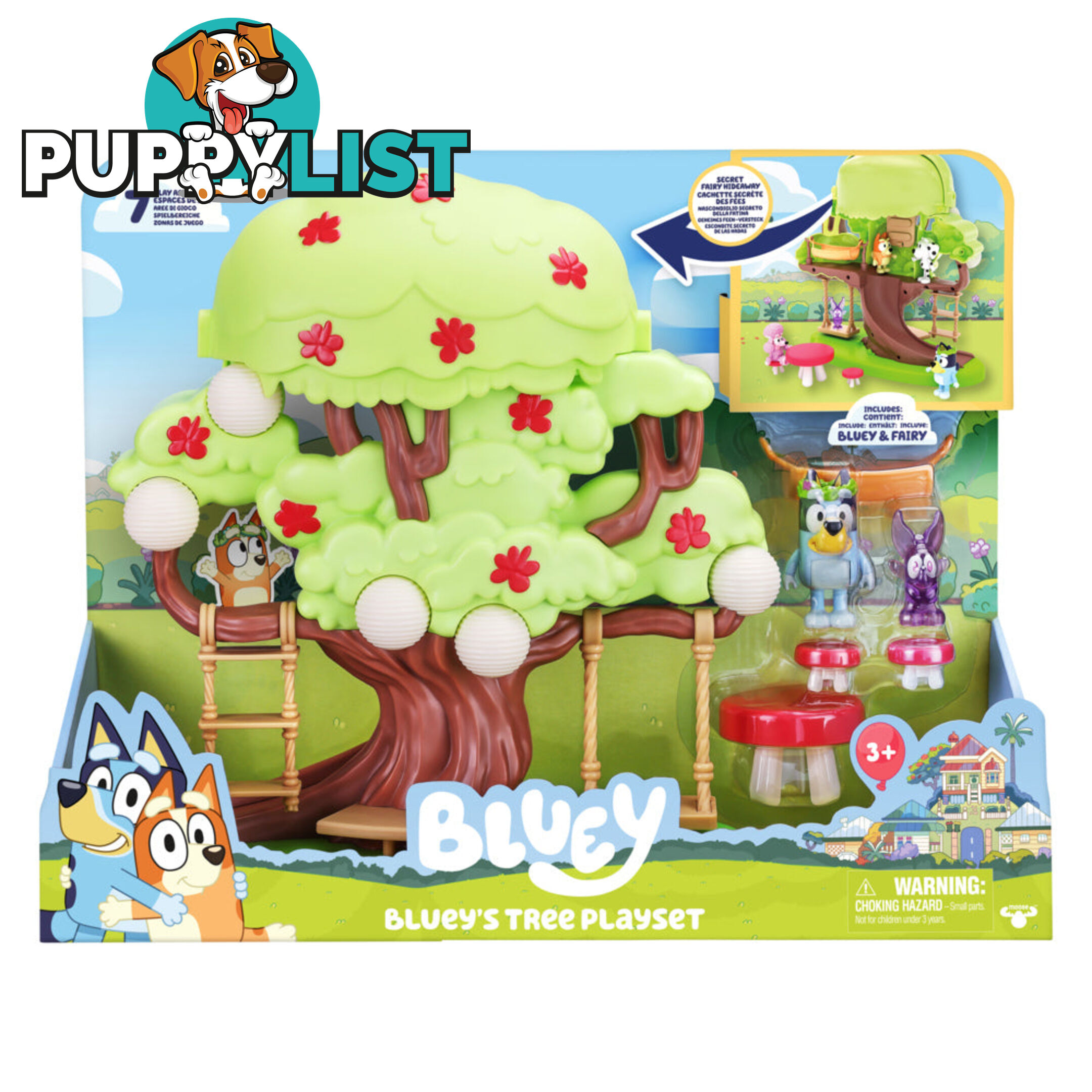 Bluey S8 Tree Playset - Mj17529 - 630996175293