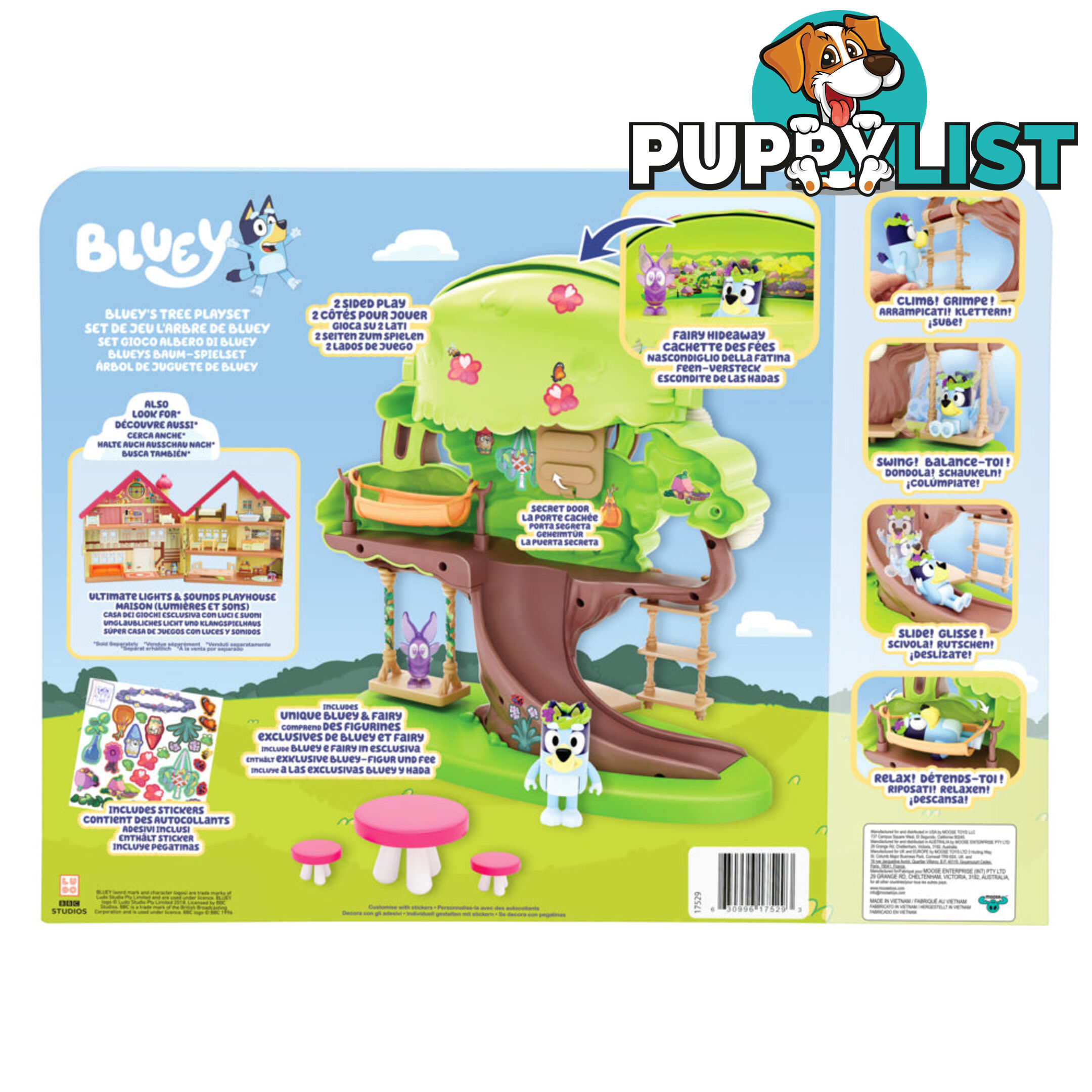 Bluey S8 Tree Playset - Mj17529 - 630996175293