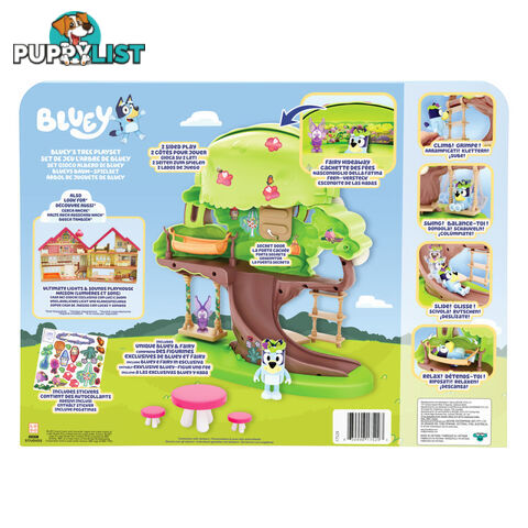 Bluey S8 Tree Playset - Mj17529 - 630996175293