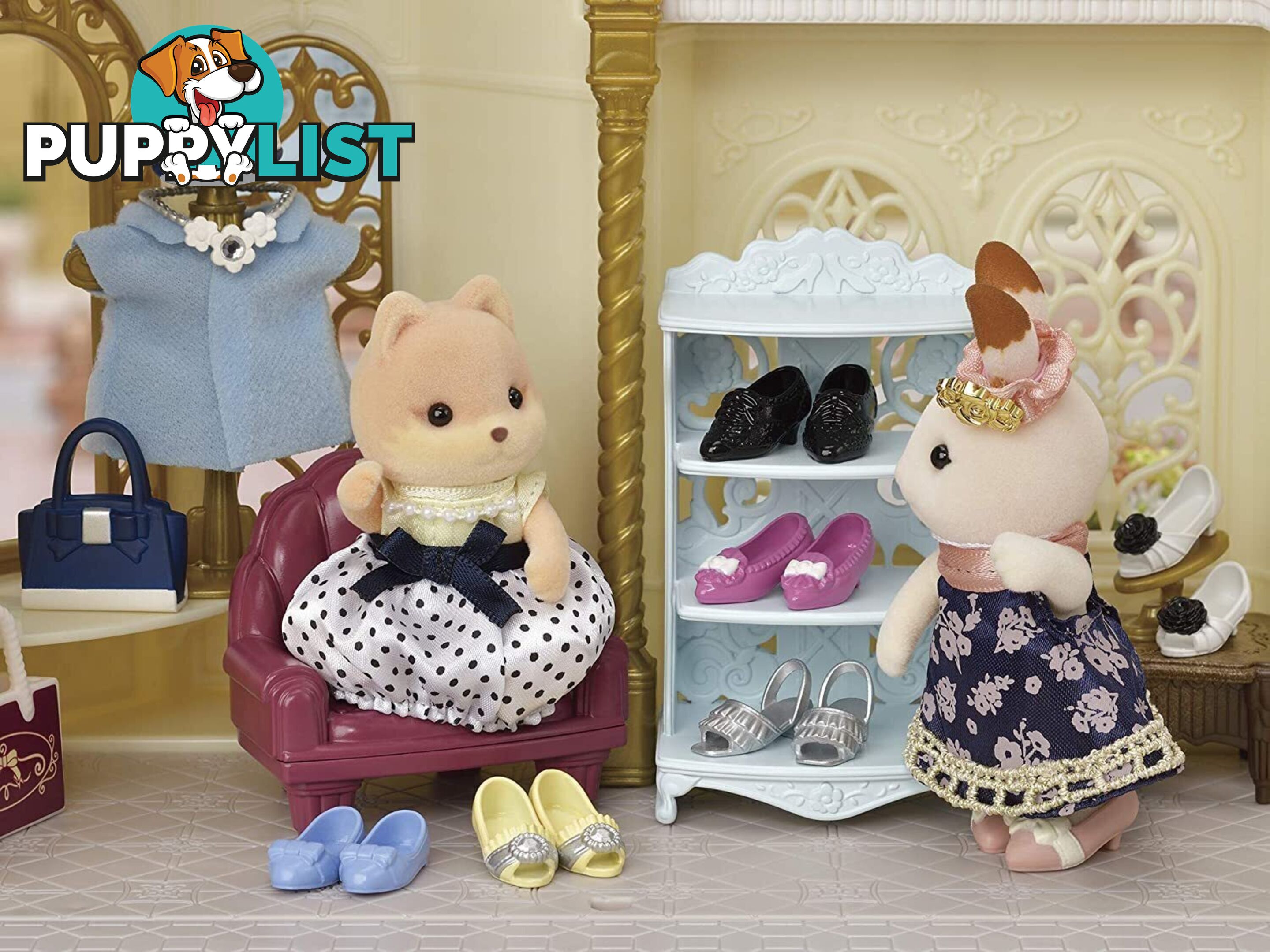 Sylvanian Families - Fashion Play Set Shoe Shop Collection - Mdsf5541 - 5054131055410