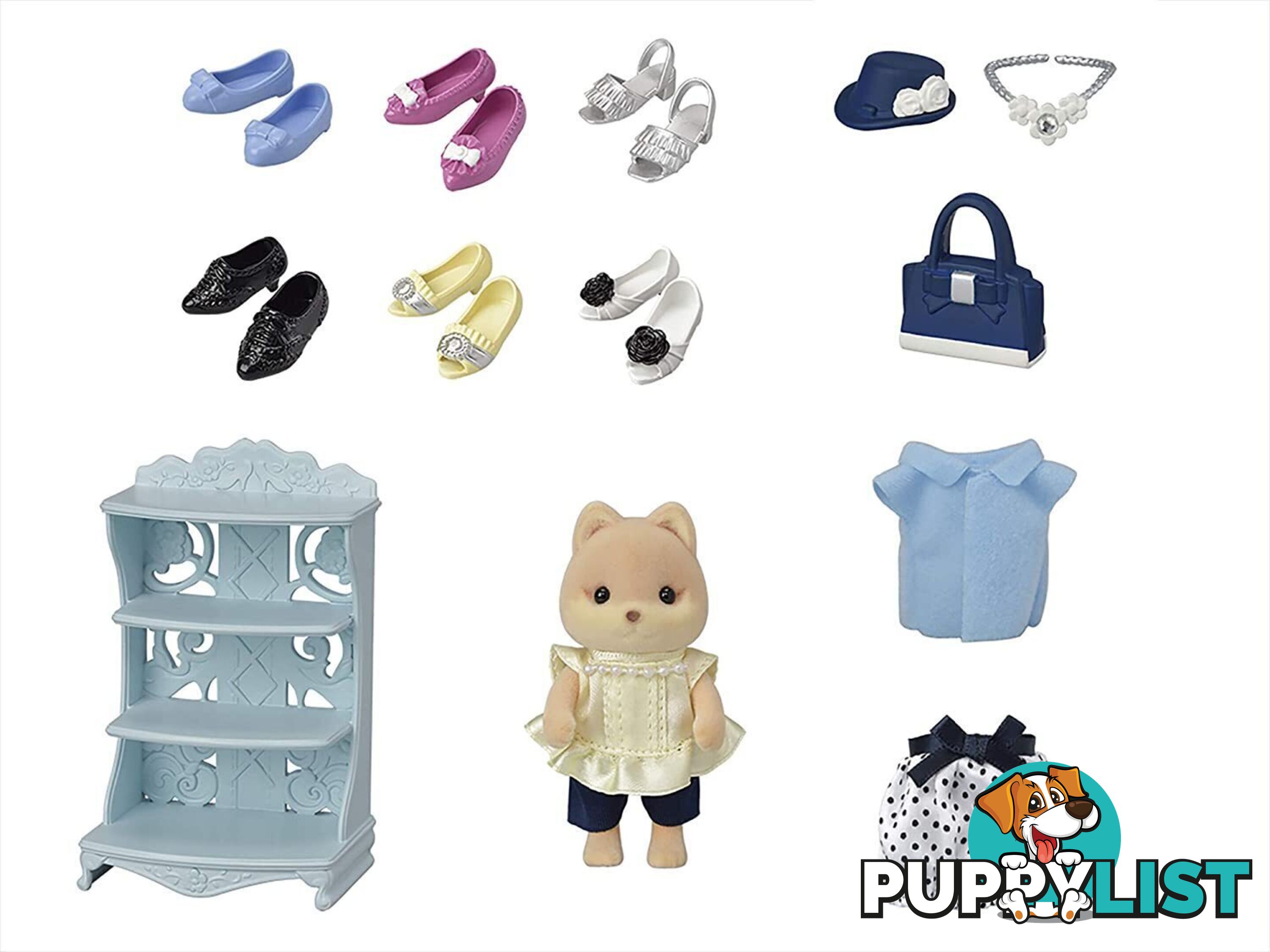 Sylvanian Families - Fashion Play Set Shoe Shop Collection - Mdsf5541 - 5054131055410