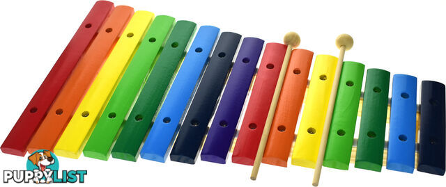 Koala Dream - Xylophone Rainbow Colours Large Wooden Toy - Elmi012b - 9354963000883