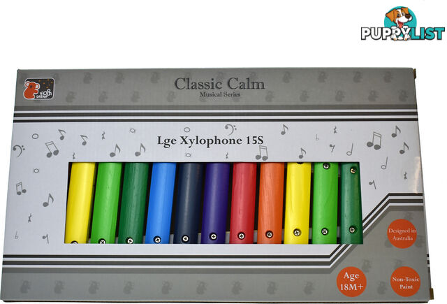 Koala Dream - Xylophone Rainbow Colours Large Wooden Toy - Elmi012b - 9354963000883