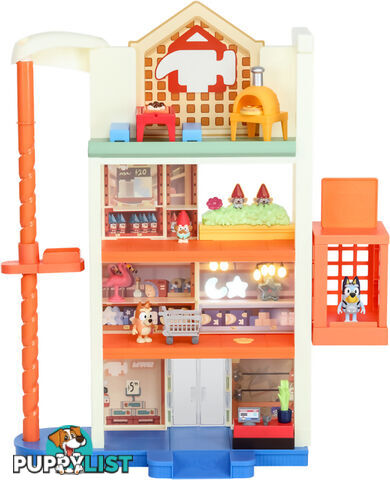 Bluey - S9 Hammerbarn Shopping Center Playset - Mj17552 - 630996175521