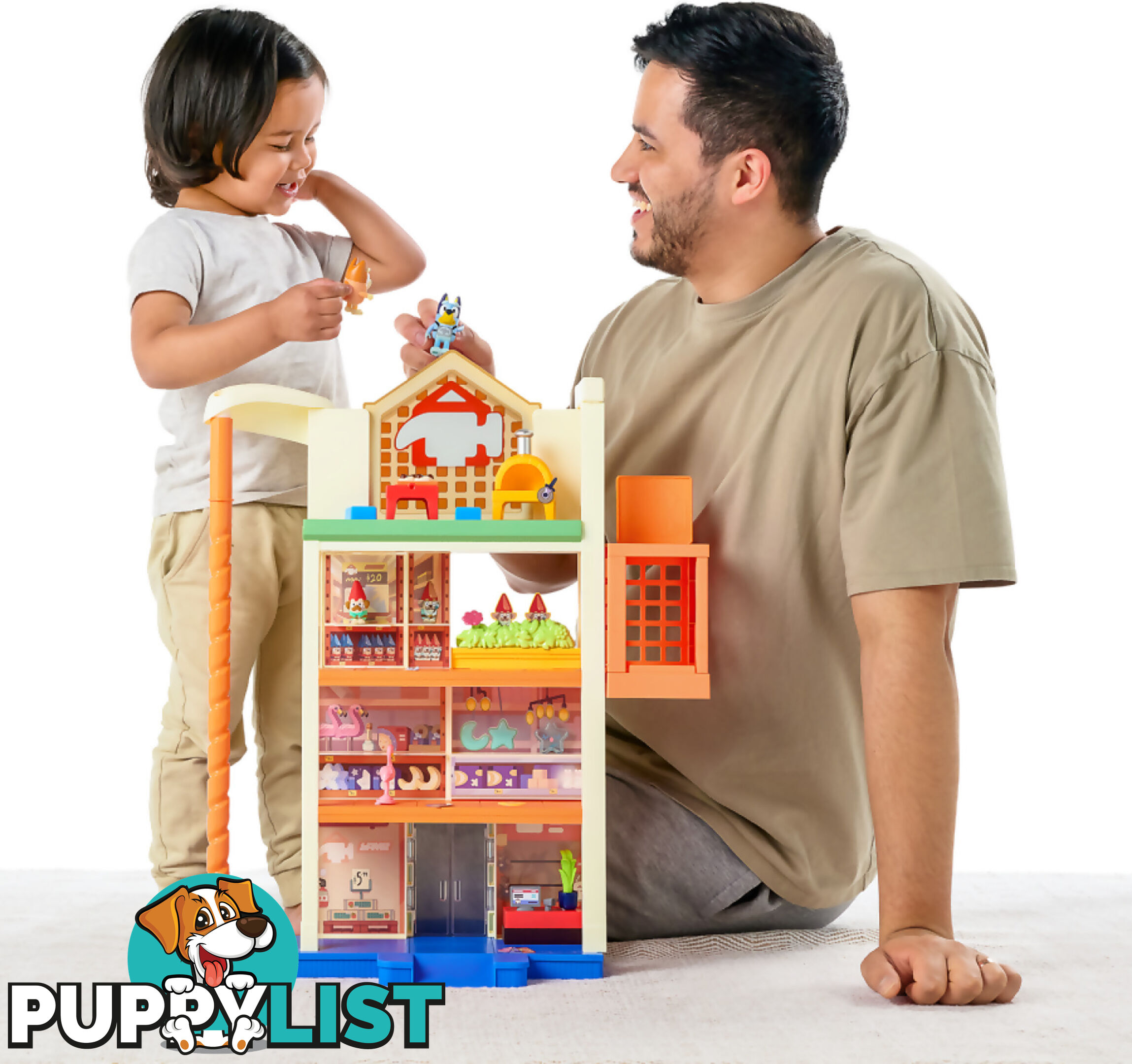 Bluey - S9 Hammerbarn Shopping Center Playset - Mj17552 - 630996175521