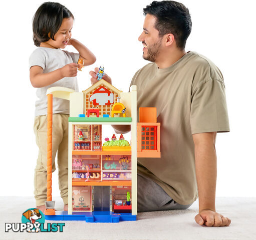 Bluey - S9 Hammerbarn Shopping Center Playset - Mj17552 - 630996175521