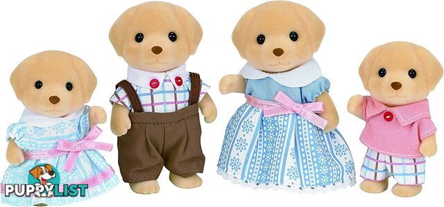 Sylvanian Families - Yellow Labrador Family - Mdsf5182 - 5054131051825