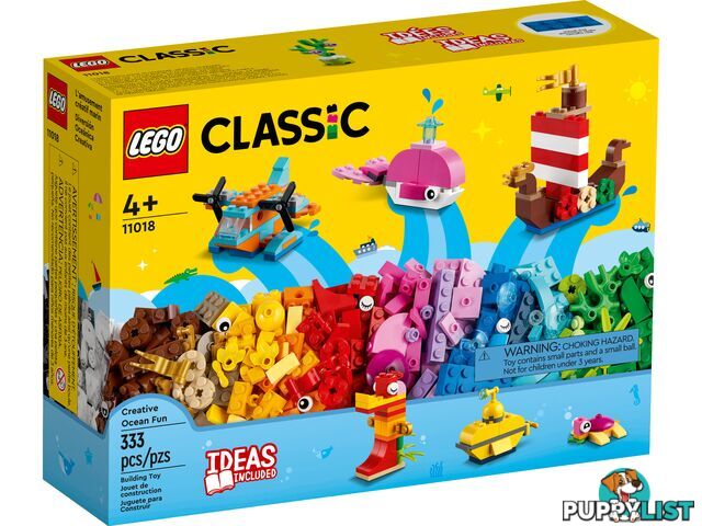 LEGO 11018 Creative Ocean Fun - Classic 4+ - 5702017117591