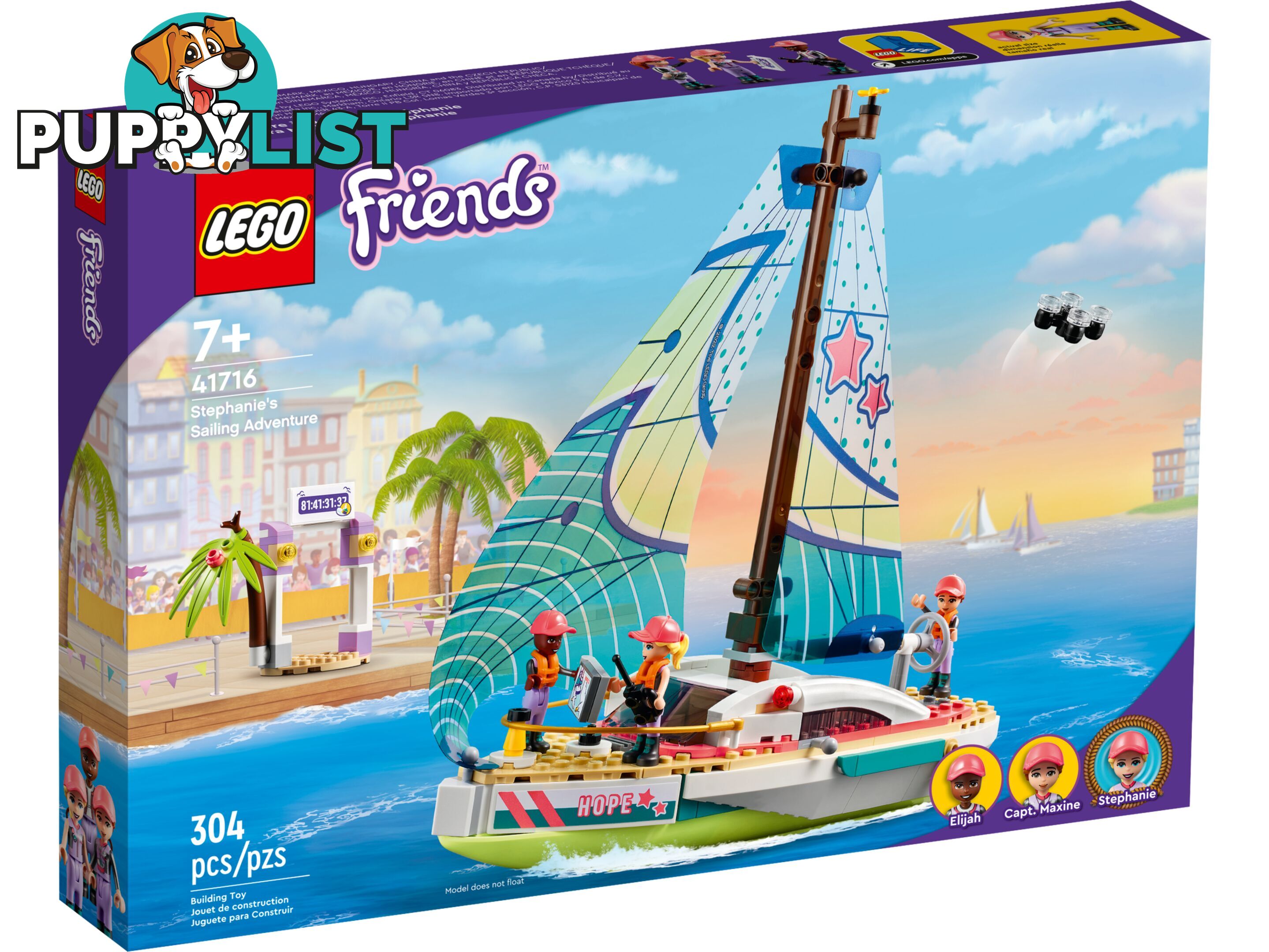 LEGO 41716 Stephanie's Sailing Adventure - Friends - 5702017154152