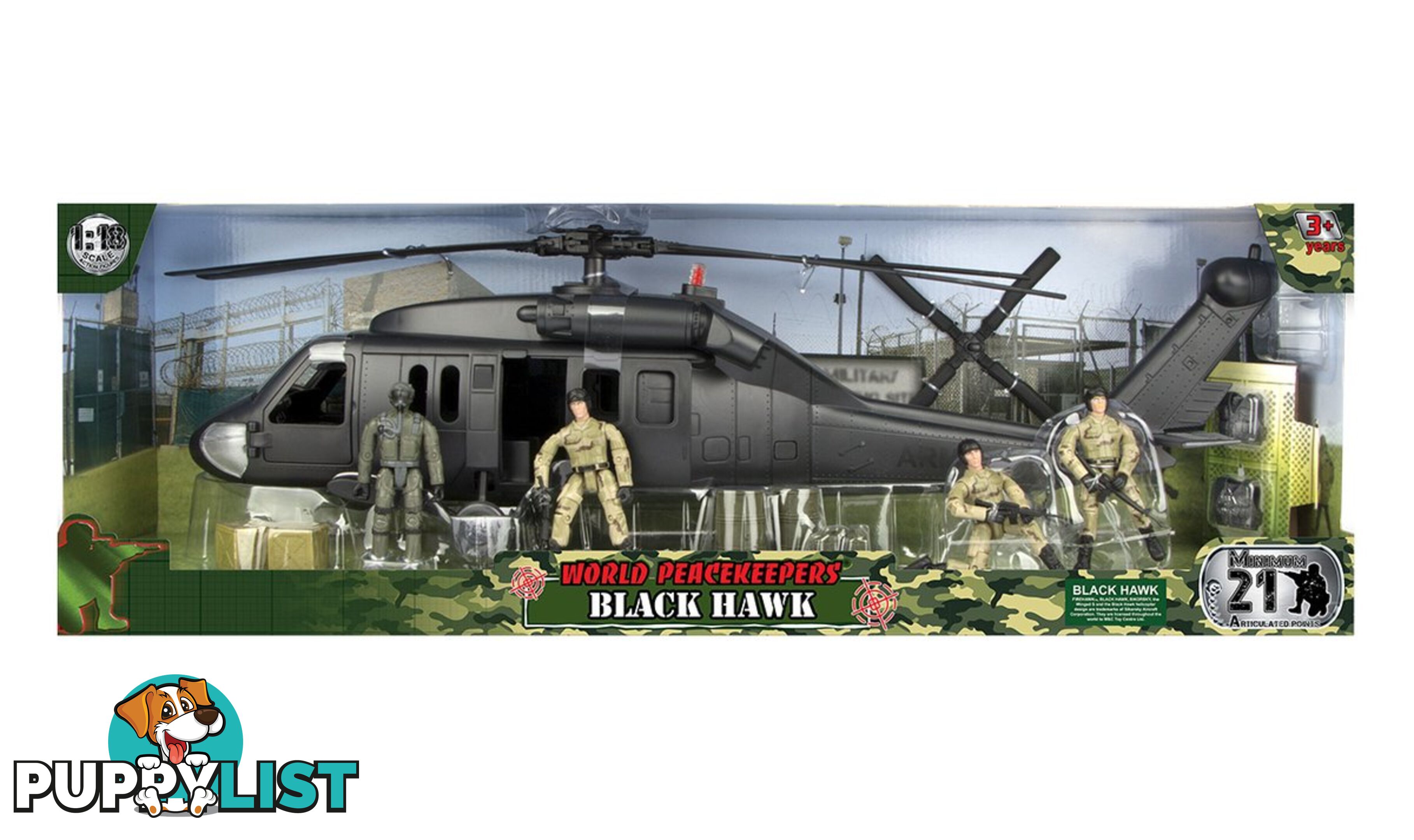 World Peacekeepers Black Hawk Art41005 - 018859770265