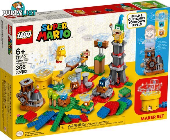 LEGO 71380 Master Your Adventure Maker Set  - Super Mario - 5702016912456