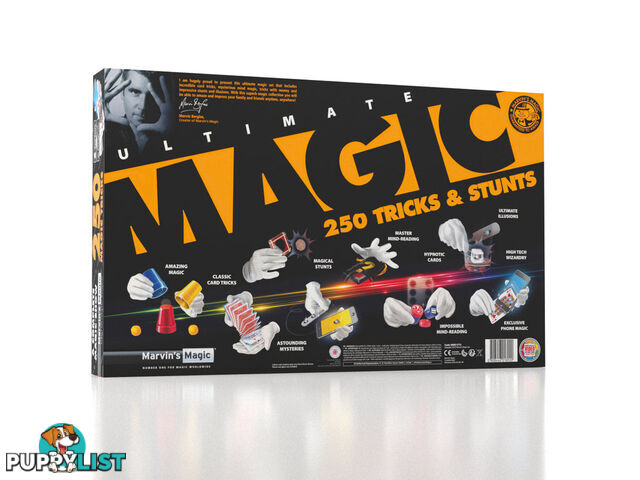 Marvin's Magic Ultimate Magic 250 Tricks & Stunts Set - Art65422 - 808446018920