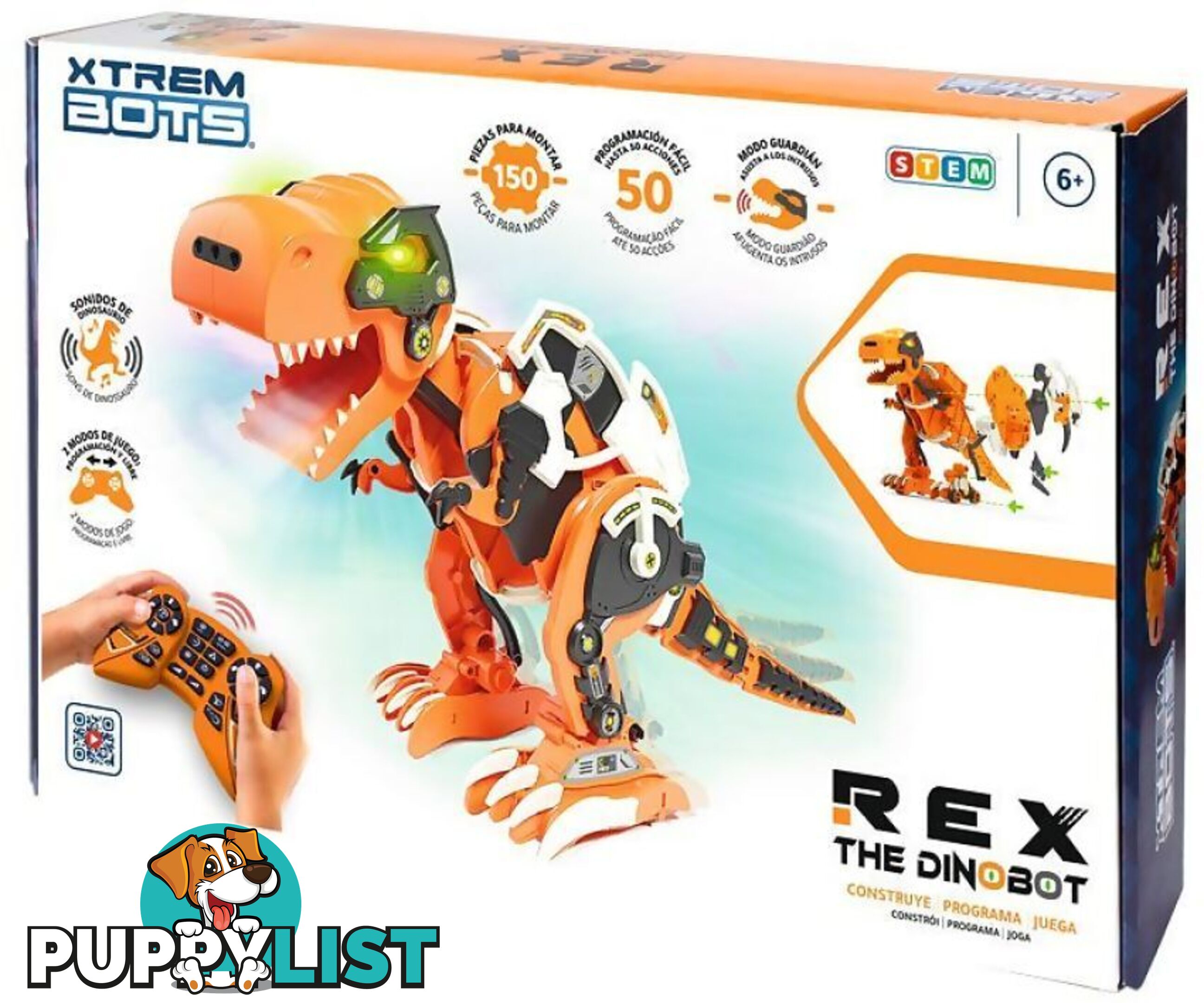 Xtrem Bots - Rex The Dinobot - Gdlsxt3803086 - 8436598030860