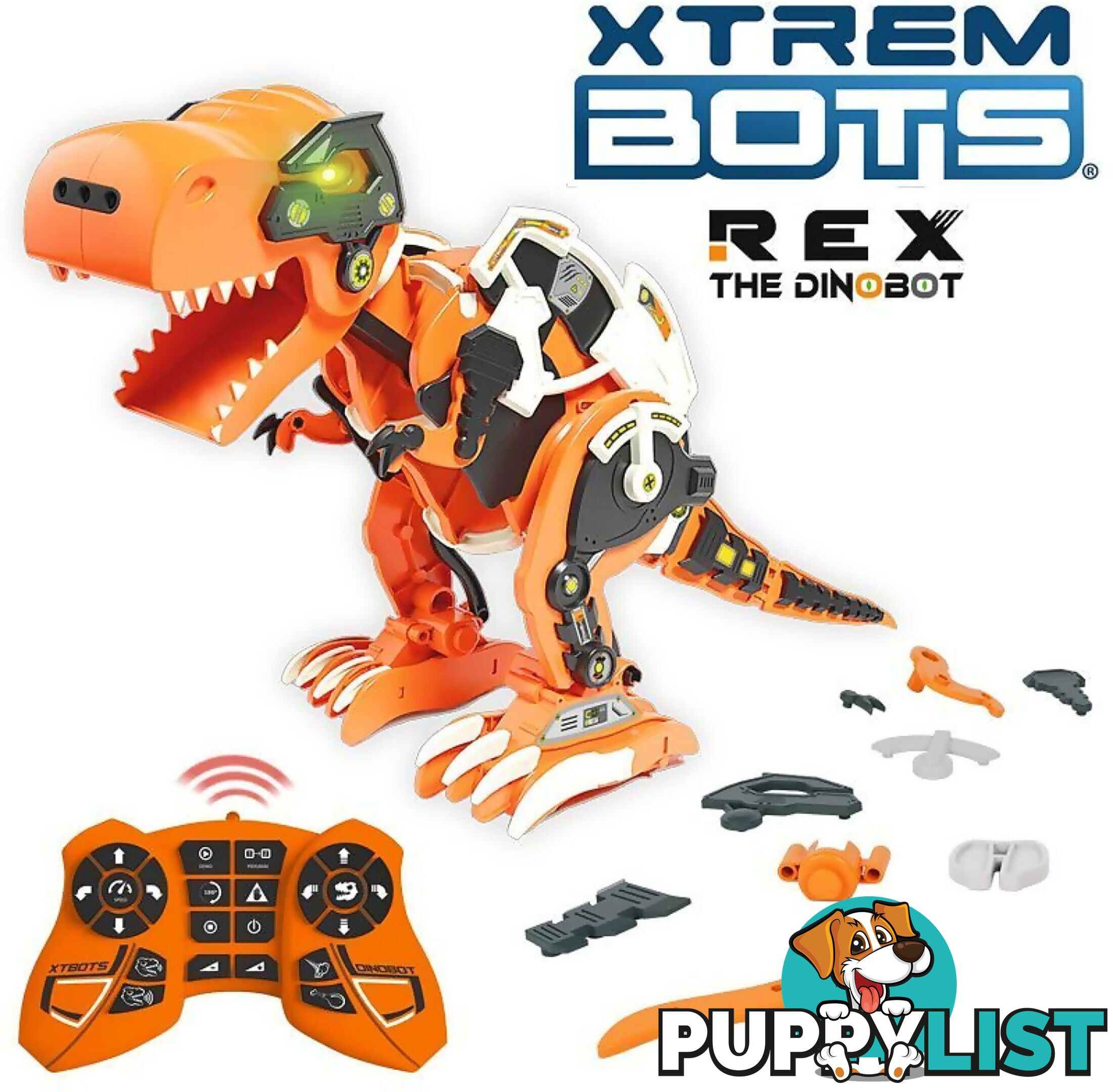 Xtrem Bots - Rex The Dinobot - Gdlsxt3803086 - 8436598030860