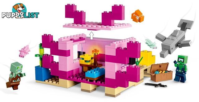 LEGO 21247 The Axolotl House - Minecraft - 5702017415826